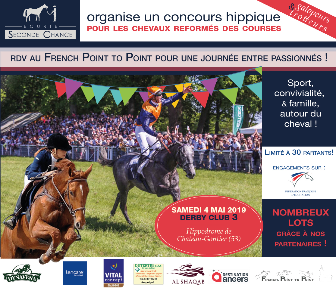 Ecurie Seconde Chance organise un concours pour les chevaux réformés des courses !